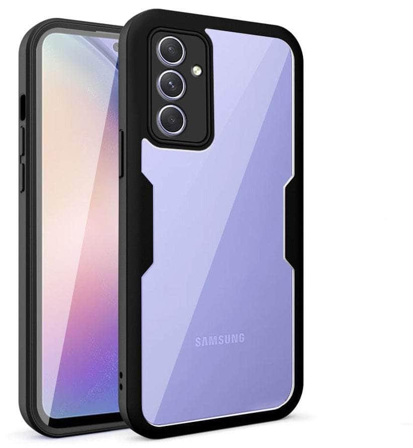 Samsung Galaxy A14 360° Rotating Shockproof Case - Dual Layer Protection with Kickstand | Perfect for Work, Travel & Outdoor Activities