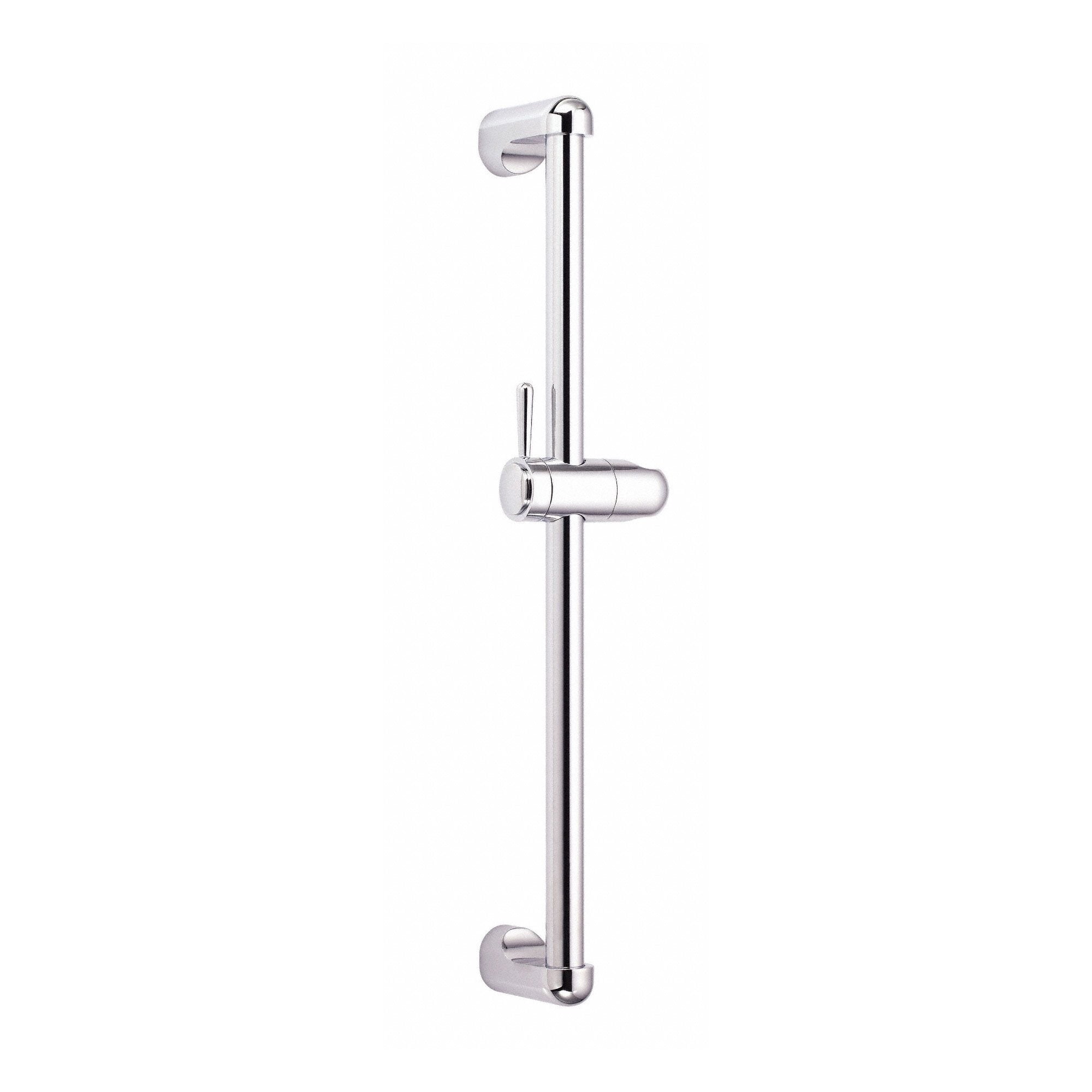 Danze Chrome 24-Inch Adjustable Hand Shower Slide Bar with 6 Spray Settings - Perfect for Bathroom Renovation & Accessible Showering (ADA Compliant)