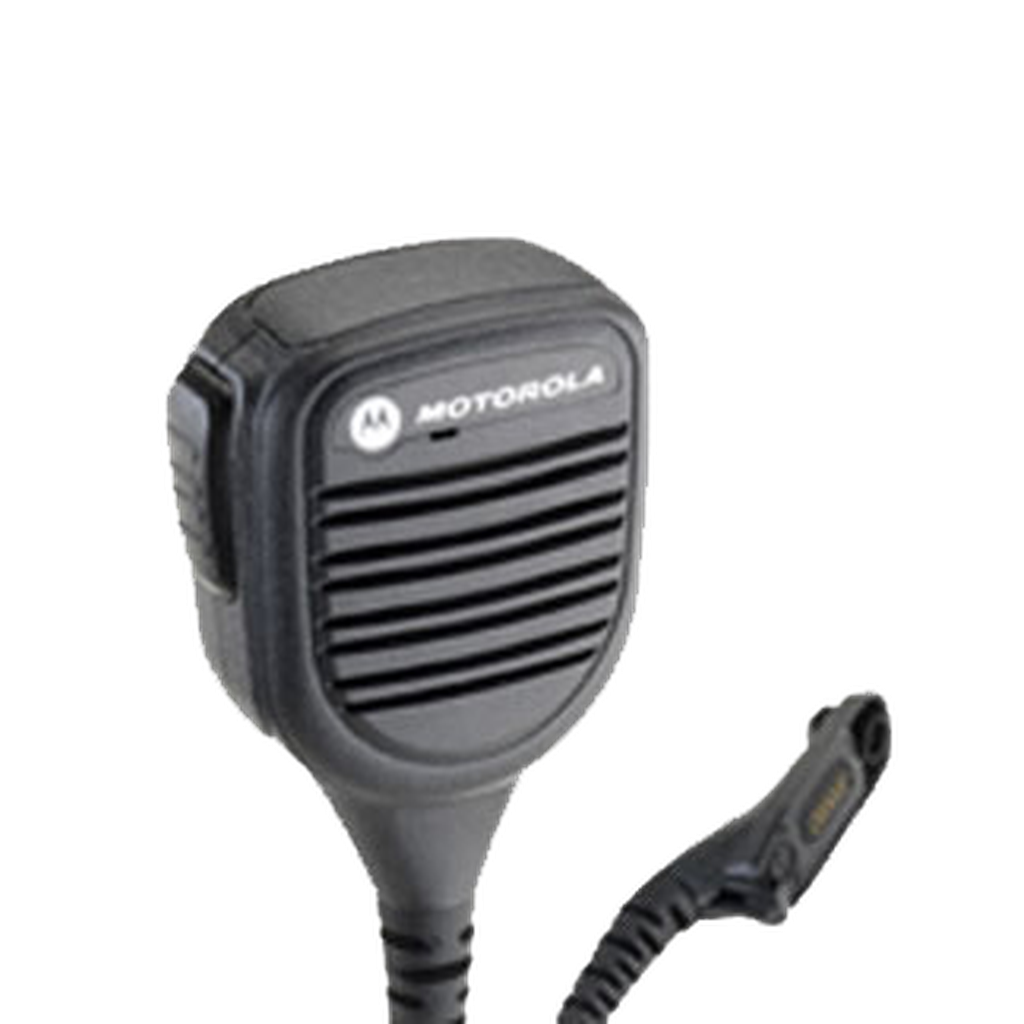 Motorola PMMN4083 PMMN4083AL Two-Way Radio Remote Speaker Microphone - Hands-Free Communication for Security, Construction & Outdoor Activities