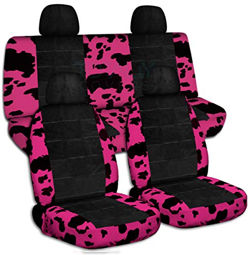 Pink-Black Cow & Black