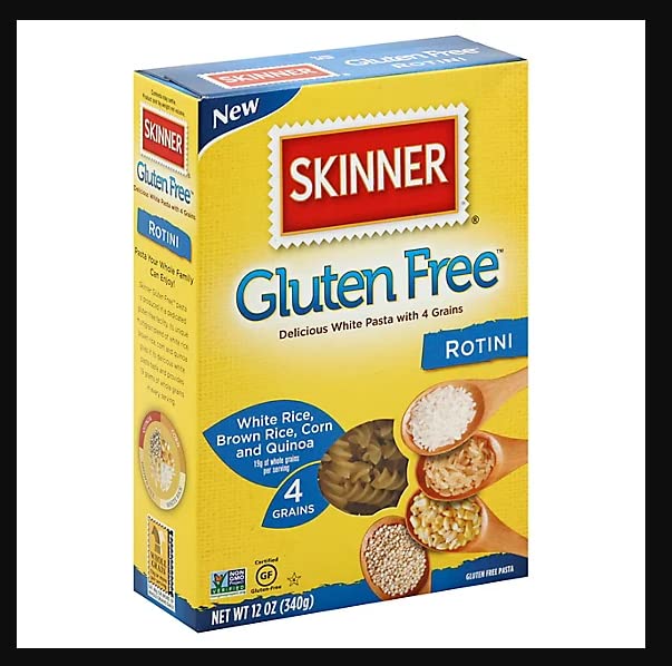 Ronzoni Gluten Free Pasta - 12oz Box (Pack of 6) | Rotini, Penne or Spaghetti | Healthy Wheat-Free Italian Pasta for Celiac Diet & Family Dinners