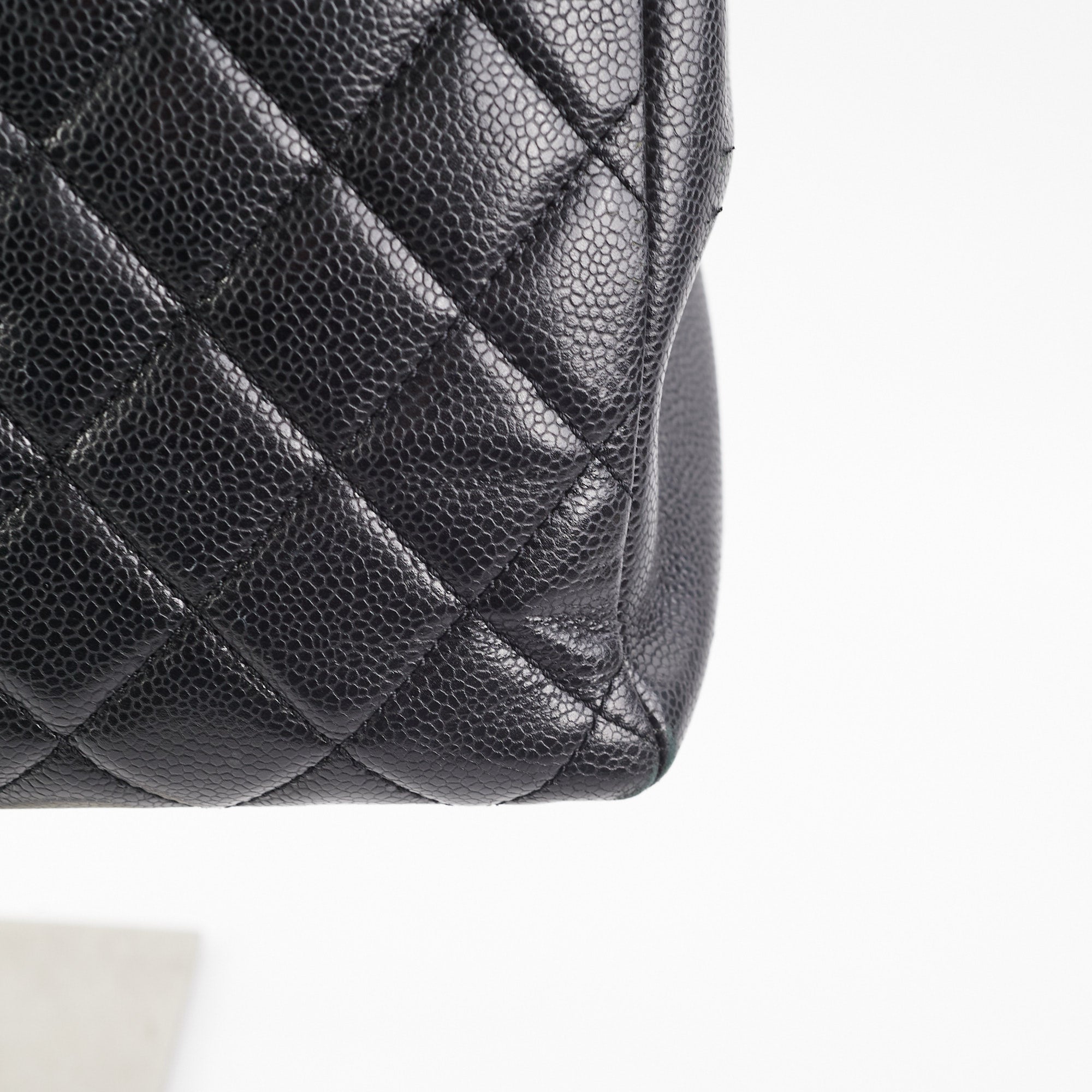 Chanel GST Grand Shopping Tote Bag - Black Leather Shoulder Bag for Women | Luxury Handbag for Work, Travel & Everyday Use