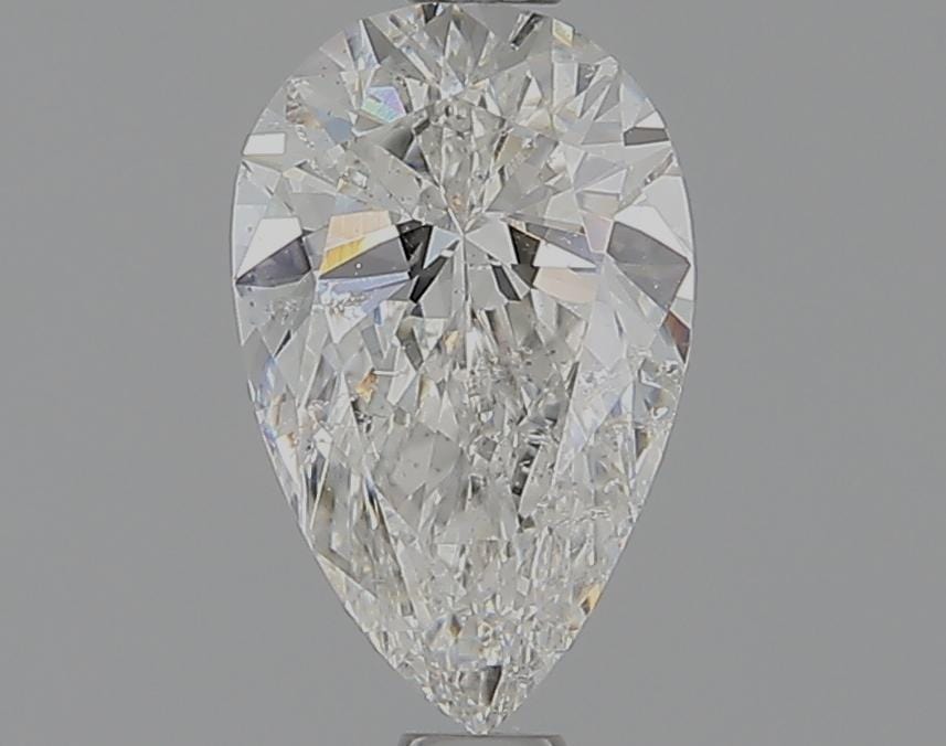 1.01 Carat G Color SI2 Clarity Pear-Shaped Loose Diamond for Engagement Rings & Fine Jewelry