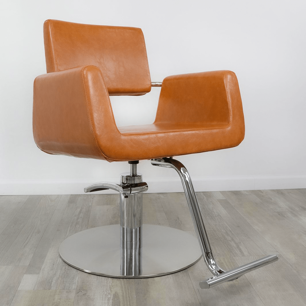 Professional Salon Chair for Hair Styling & Barbering - Adjustable Hydraulic Beauty Chair with Headrest & Footrest - Perfect for Salons, Spas & Home Use