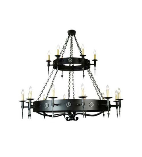 18-Light Crystal Chandelier for Dining Room - Modern Elegant Ceiling Light Fixture for Home Decor, Wedding & Restaurant Lighting