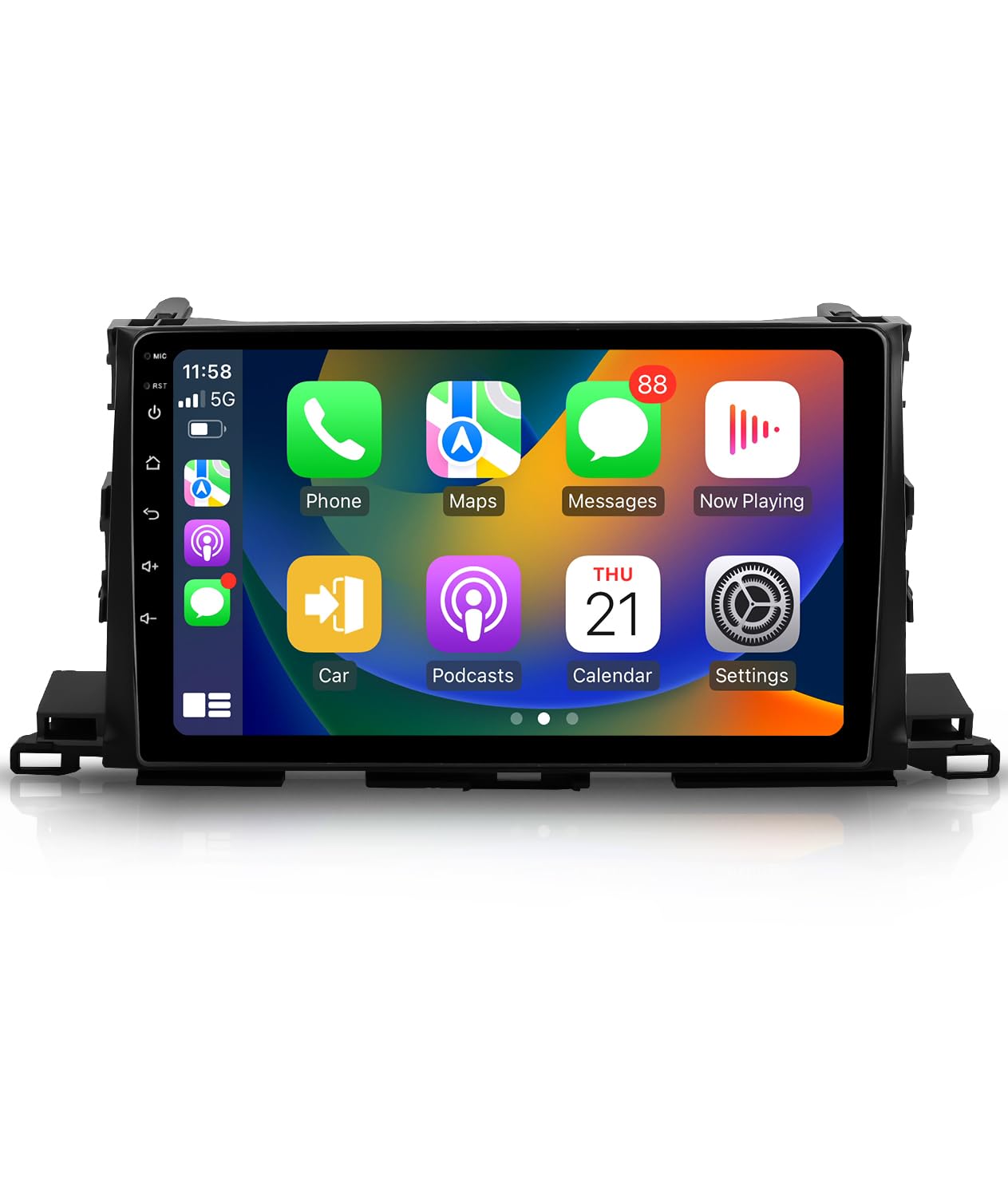 2014-2019 Toyota Highlander Android 13 Car Radio - 10.2