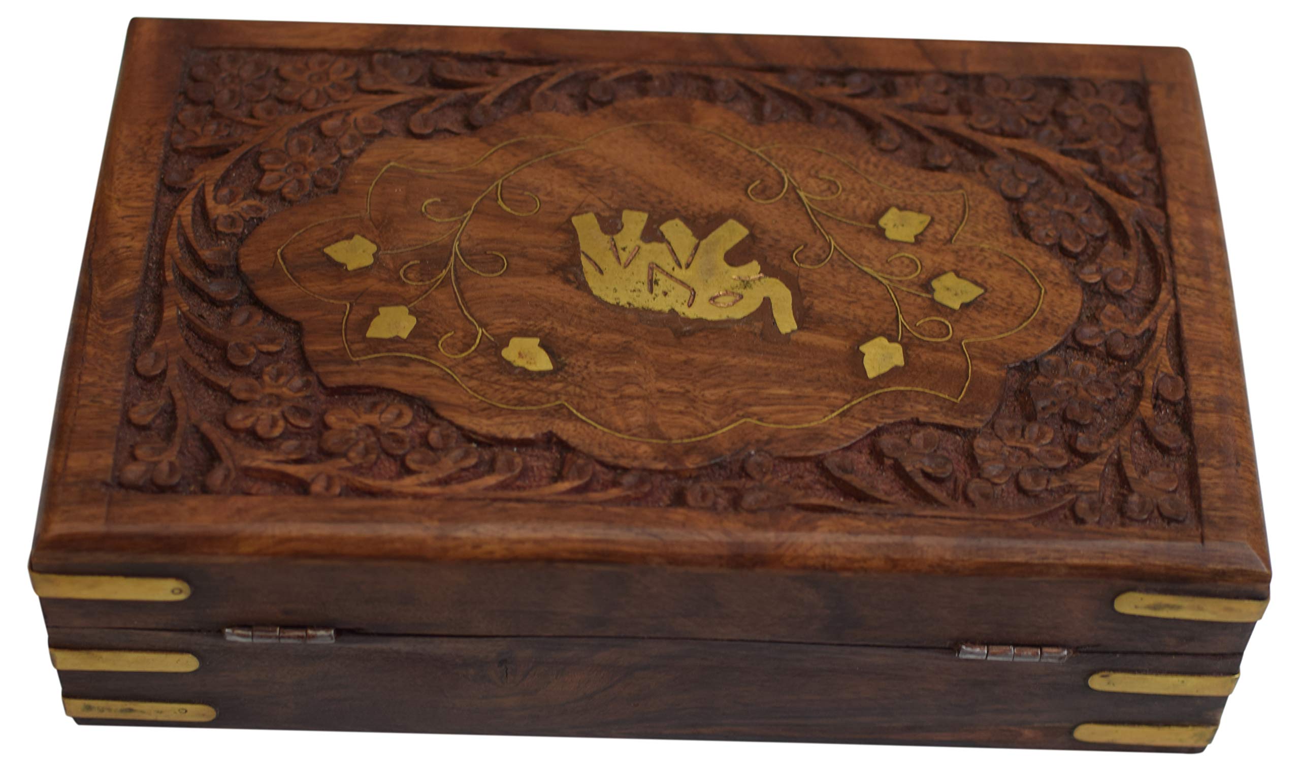 Exquisite Hand-Carved Rosewood Jewelry Box with Elephant Design & Velvet Lining - Perfect for Gift Giving, Jewelry Storage & Home Décor