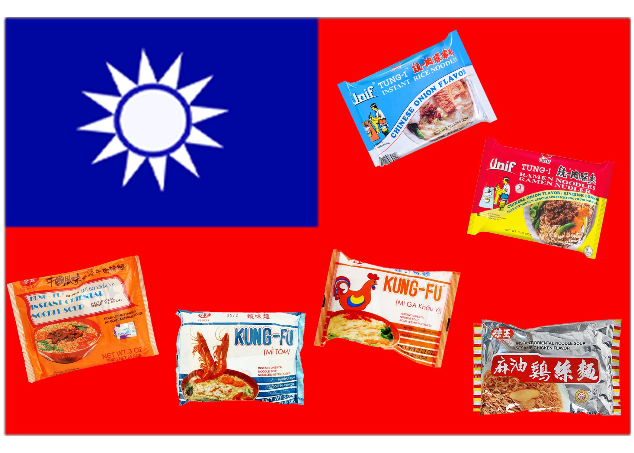 Global Instant Ramen Noodle Variety Pack - 10 Count Japanese, Filipino, Thai & Vietnamese Flavors | International Snack Box with World Sticker | Perfect for College Dorms, Office Lunches & Late Night Snacks
