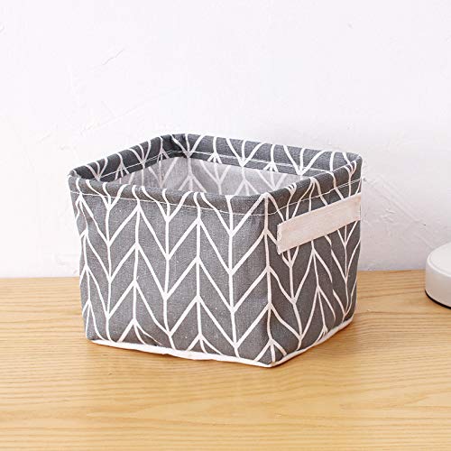 4-Pack Small Storage Baskets with Handles - 7.9