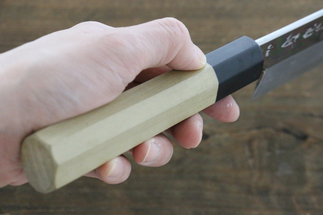 Premium Kikumori VG10 Japanese Chef Knife - 180mm Mirrored Finish Kamagata Usuba Blade for Slicing, Dicing & Precision Vegetable Cutting - Ideal for Professional Chefs & Home Cooking Enthusiasts