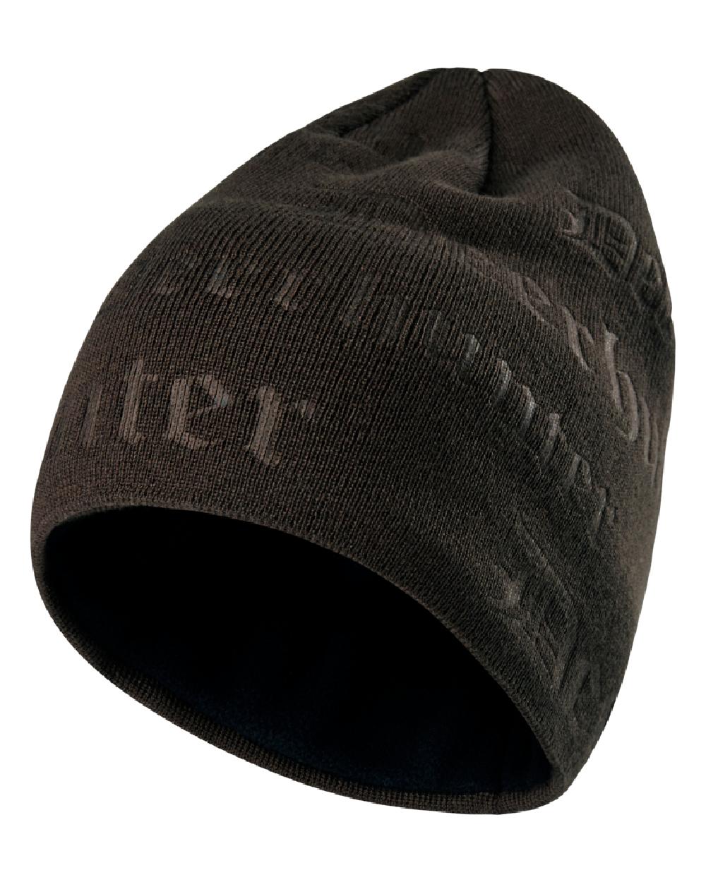 Deerhunter Embossed Logo Beanie Hat - Winter Warm Knit Skull Cap for Men & Women - Perfect for Skiing, Snowboarding & Outdoor Activities