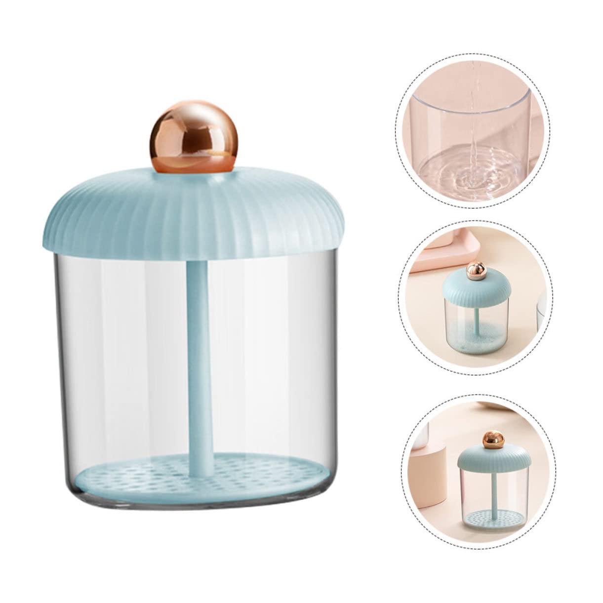 1Pc Portable Facial Bubble Maker Bottle - Micro Bubble Face Cleanser for Deep Pore Cleansing & Skin Hydration | Perfect for Spa, Home Facial & Skincare Routine