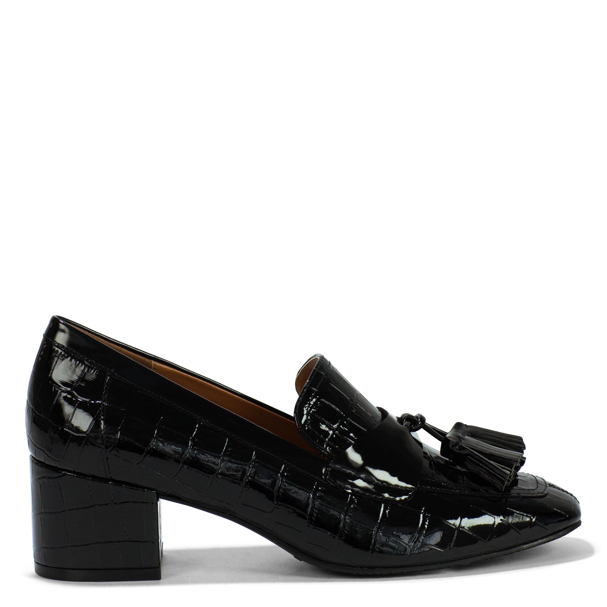 Donald Pliner Women's Kressida Dress Loafers - Comfortable 2 Inch Block Heel Slip-On Shoes for Women | Perfect for Office, Business Casual & Everyday Wear