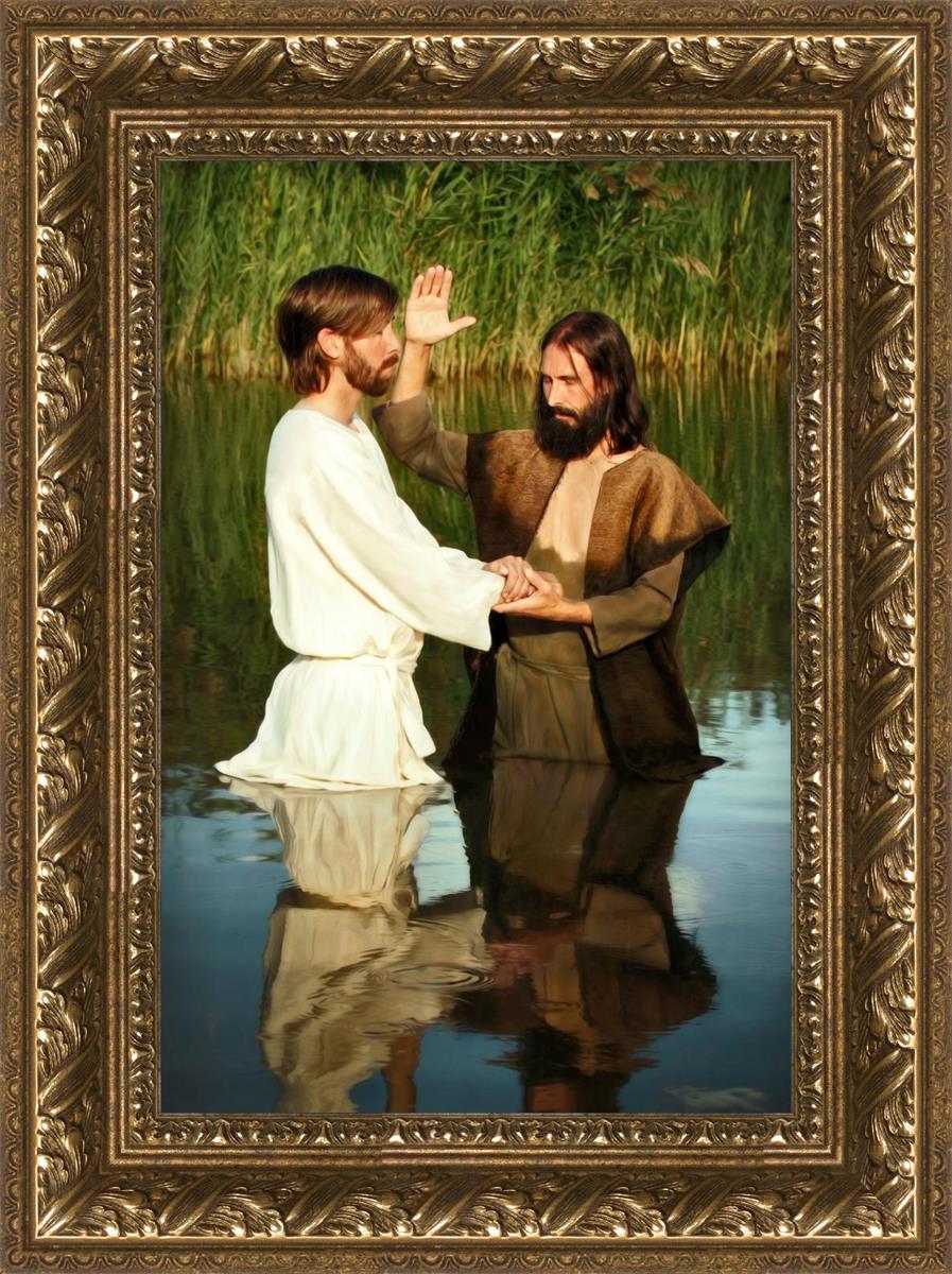 Behold The Lamb Of God - Religious Wall Art Decor for Home & Church - Perfect for Christian Faith Inspiration & Spiritual Decorations