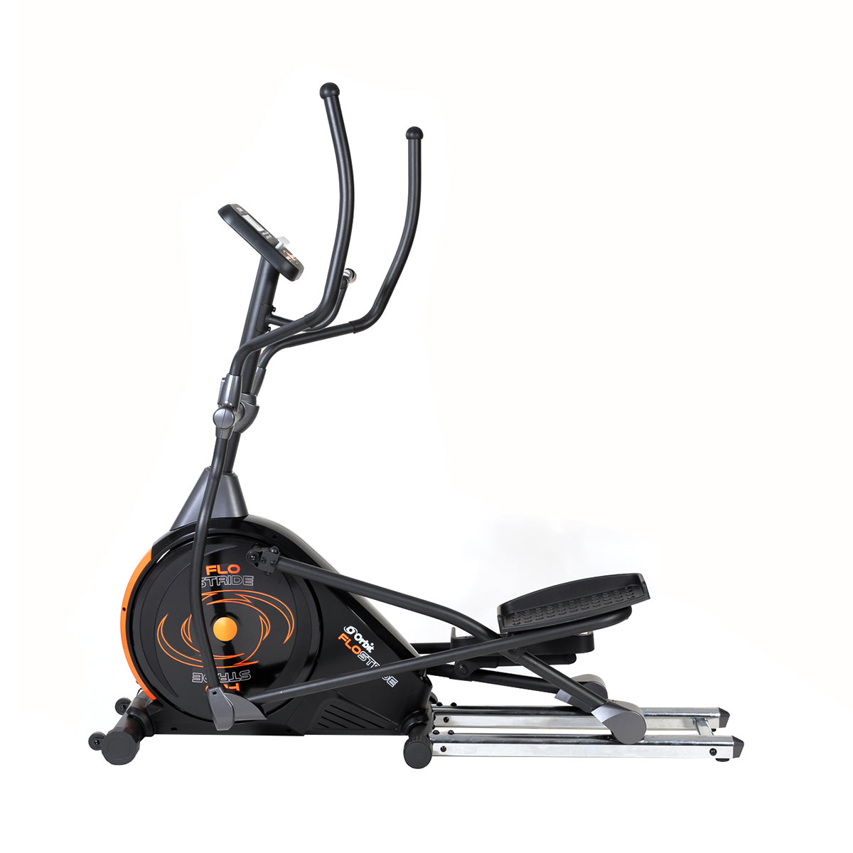 Orbit Flo Stride Elliptical Machine - Low Impact Cardio Trainer for Home Gym, Full Body Workout Equipment - Perfect for Small Spaces & Apartment Fitness