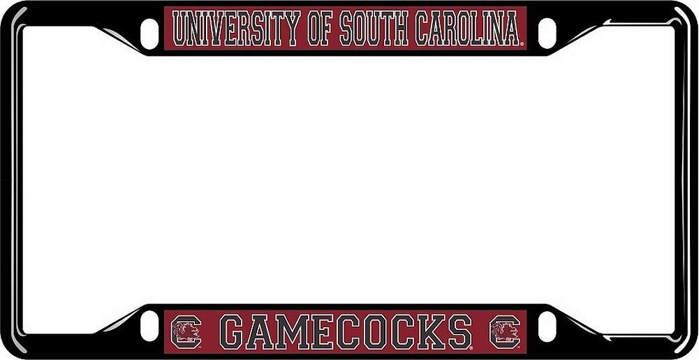 Official NCAA Licensed Black License Plate Frame - Durable & Stylish Car Accessory for College Sports Fans - Perfect for Tailgating, Game Day & Alumni Pride
