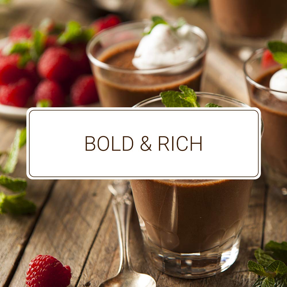 Monin Gourmet Dark Chocolate Sauce - Velvety Rich Gluten-Free Non-GMO Dessert Topping (64oz) Perfect for Ice Cream, Coffee, Pancakes & Baking