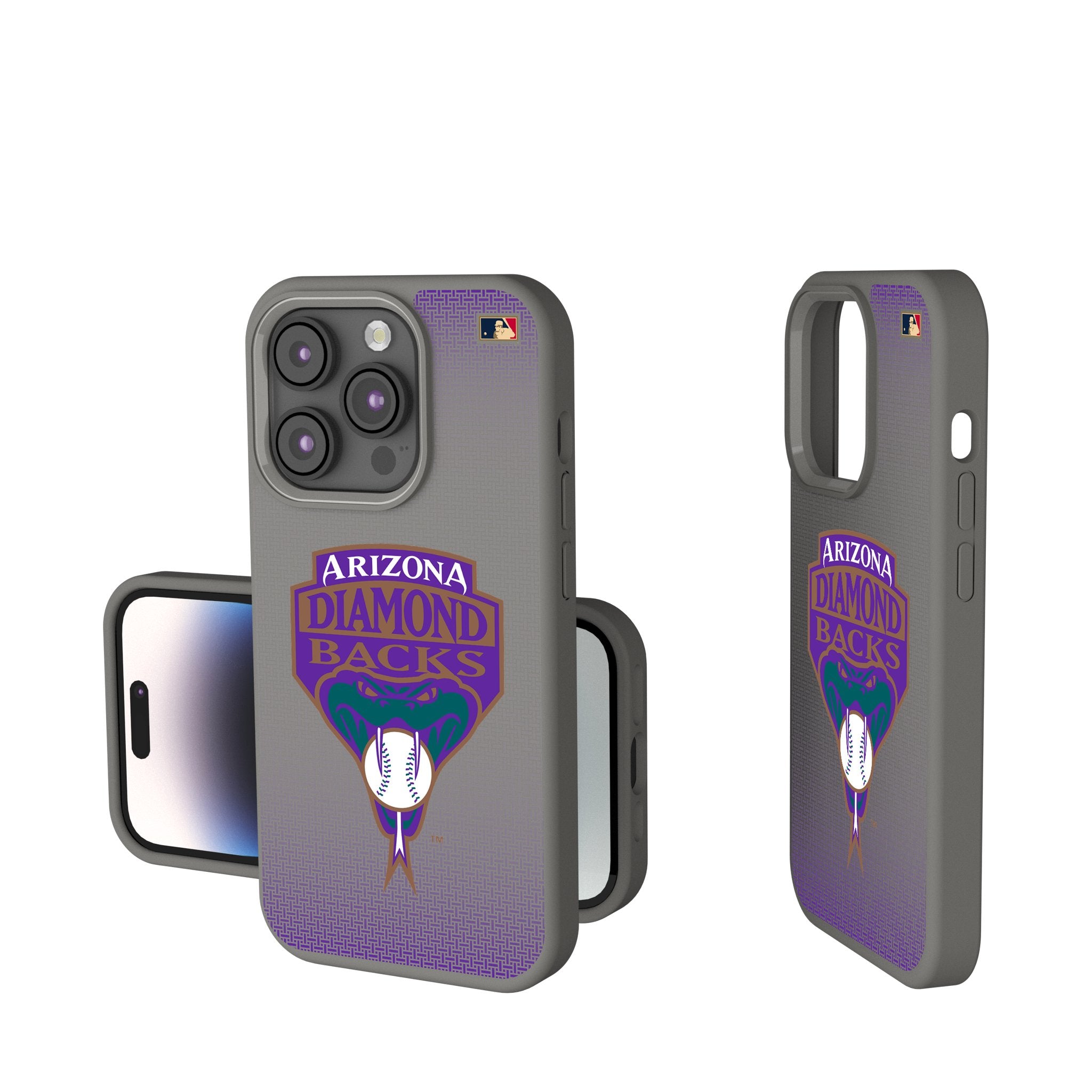 Arizona Diamondbacks 1999-2006 Cooperstown Collection Linen Soft Touch Phone Case - Perfect for Baseball Fans & Phone Protection at Games