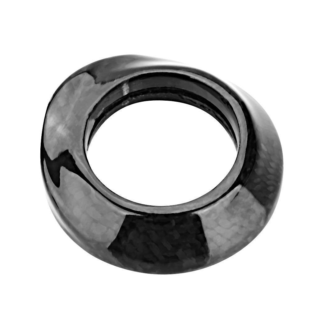 VGEBY1 Carbon Fiber Bike Headset Spacer - Ultralight Bicycle Fork Washers & Stem Spacer for Integrated Headset | Perfect for Road Bikes, MTB & Cycling Upgrades