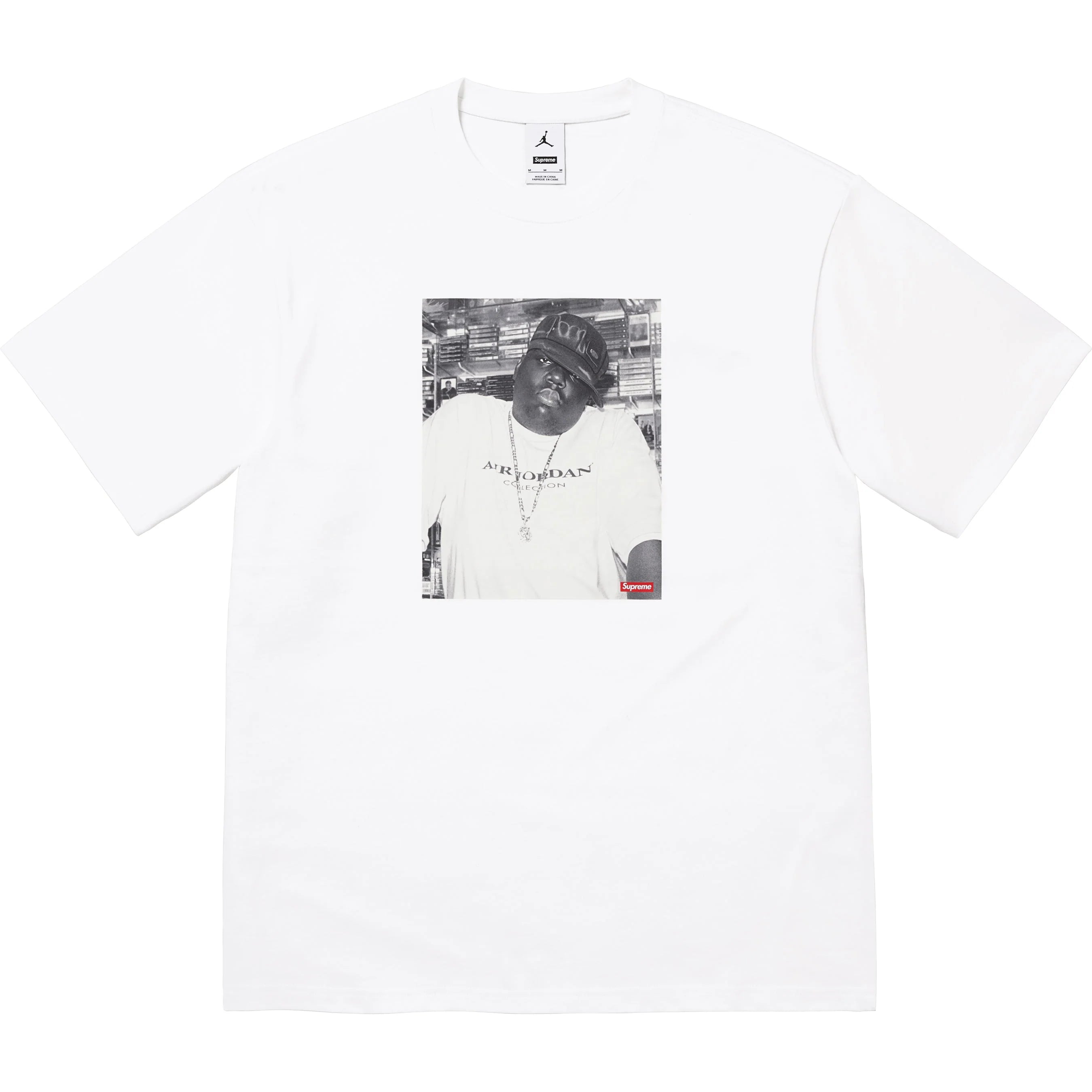 SUPREME 24FW JORDAN BIGGLE Short Sleeve T-Shirt - Men's Streetwear Fashion Top for Casual Wear & Urban Style