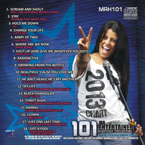 MRH101 Chart Hits Volume 101 - January 2013 Pop Music Compilation | Perfect for Parties, Road Trips & Music Lovers