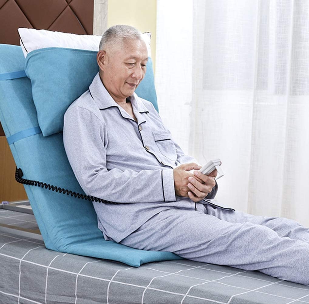Electric Adjustable Bed Backrest - Sit-Up Support for Elderly & Disabled - Home Hospital Care & Relaxation Aid