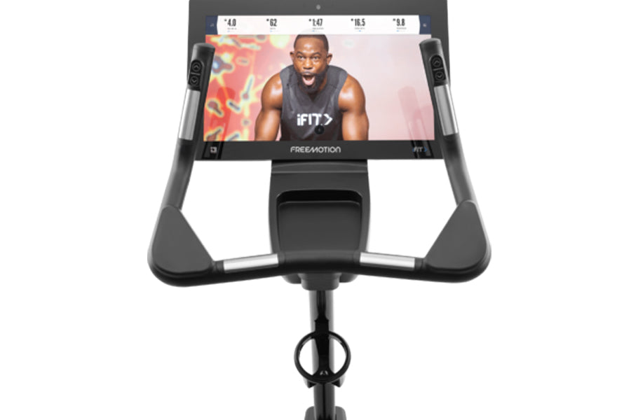 Freemotion U22.9 Upright Exercise Bike for Home Gym - Cardio Workout Equipment with Adjustable Resistance for Indoor Cycling Training