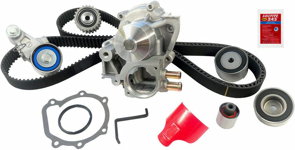 High-Performance PowerGrip Timing Belt Kit with Water Pump - Compatible with Multiple Car Models - Perfect for Engine Maintenance & Repair