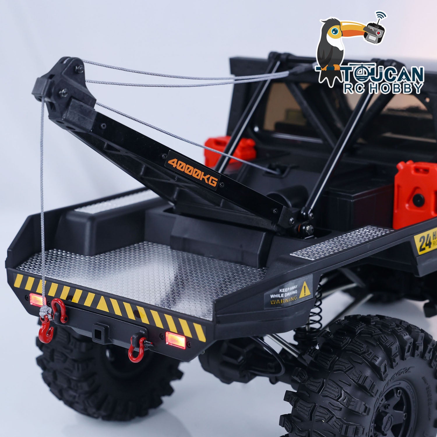 CROSSRC EMO X3 1/8 Scale 4WD RC Crawler Truck - 4x4 Off-Road Remote Control Car with ESC, Motor & Servo for Rock Crawling, Trail Adventures & DIY Model Building