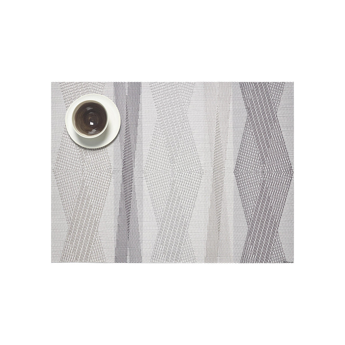 Chilewich Table Mats - Kimono Rectangle Vanilla Placemats for Dining Table - Perfect for Home, Kitchen, and Restaurant Use