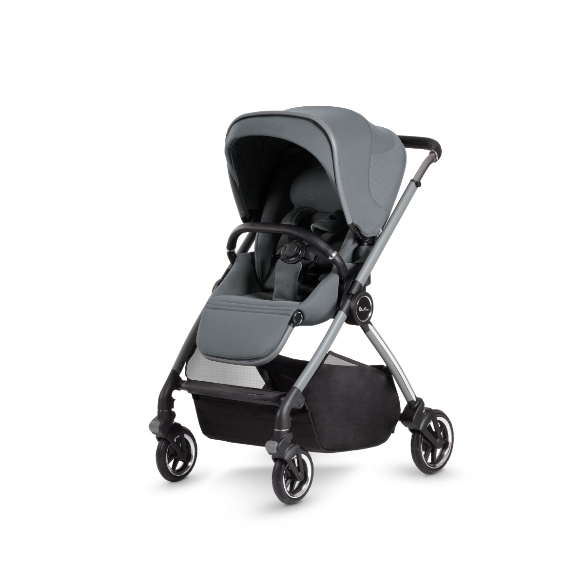 Silver Cross Dune Stroller System - Lightweight Travel Stroller with Adjustable Canopy & Storage Basket | Perfect for City Walks, Shopping & Family Outings