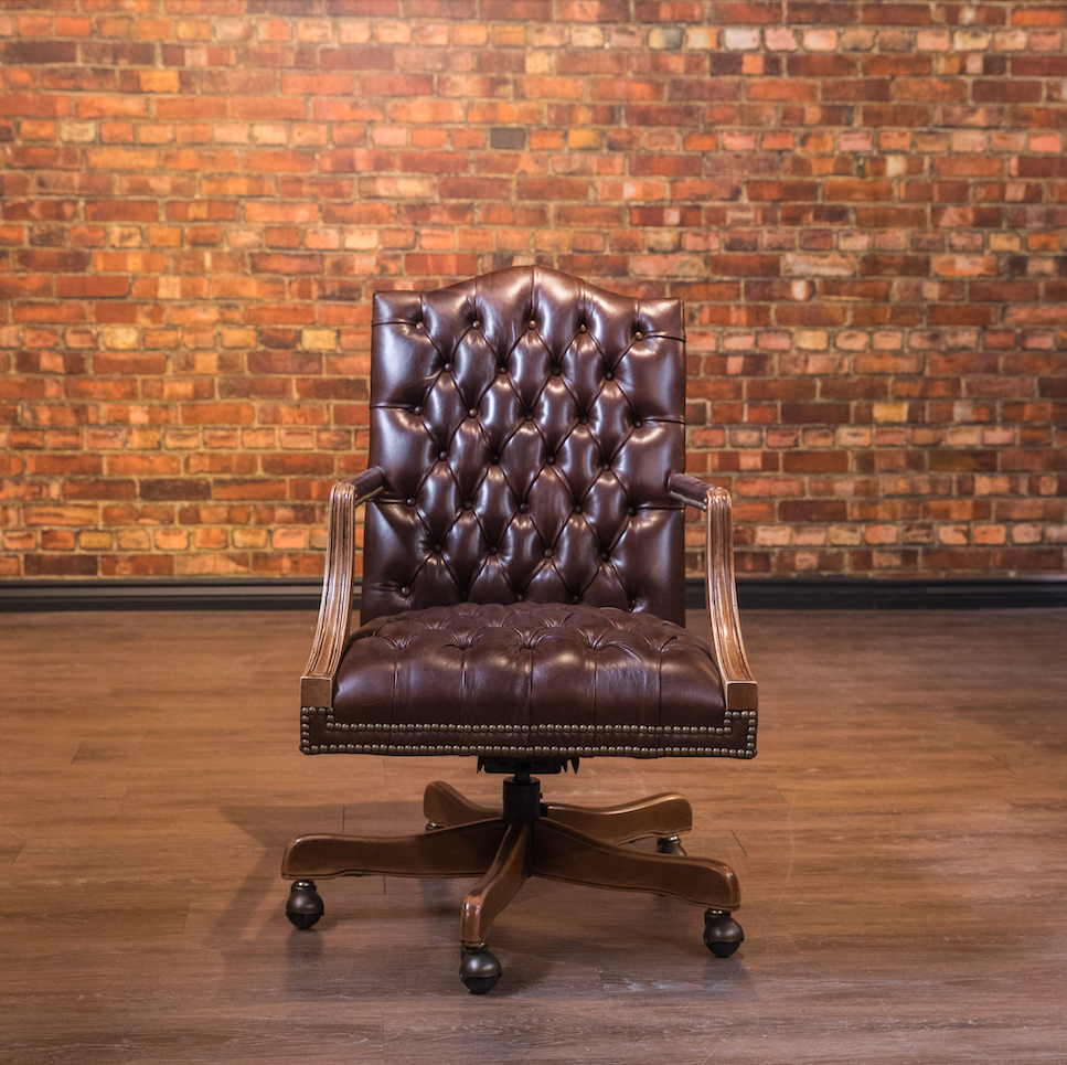 Premium Ergonomic Office Chair - Adjustable Height & Lumbar Support for Home & Business Workspaces - Comfortable Desk Chair for Long Hours Sitting