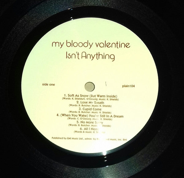 My Bloody Valentine - Isn't Anything Vinyl LP Album (180g Reissue, Near Mint Condition) - Perfect for Record Collectors & Alternative Rock Fans