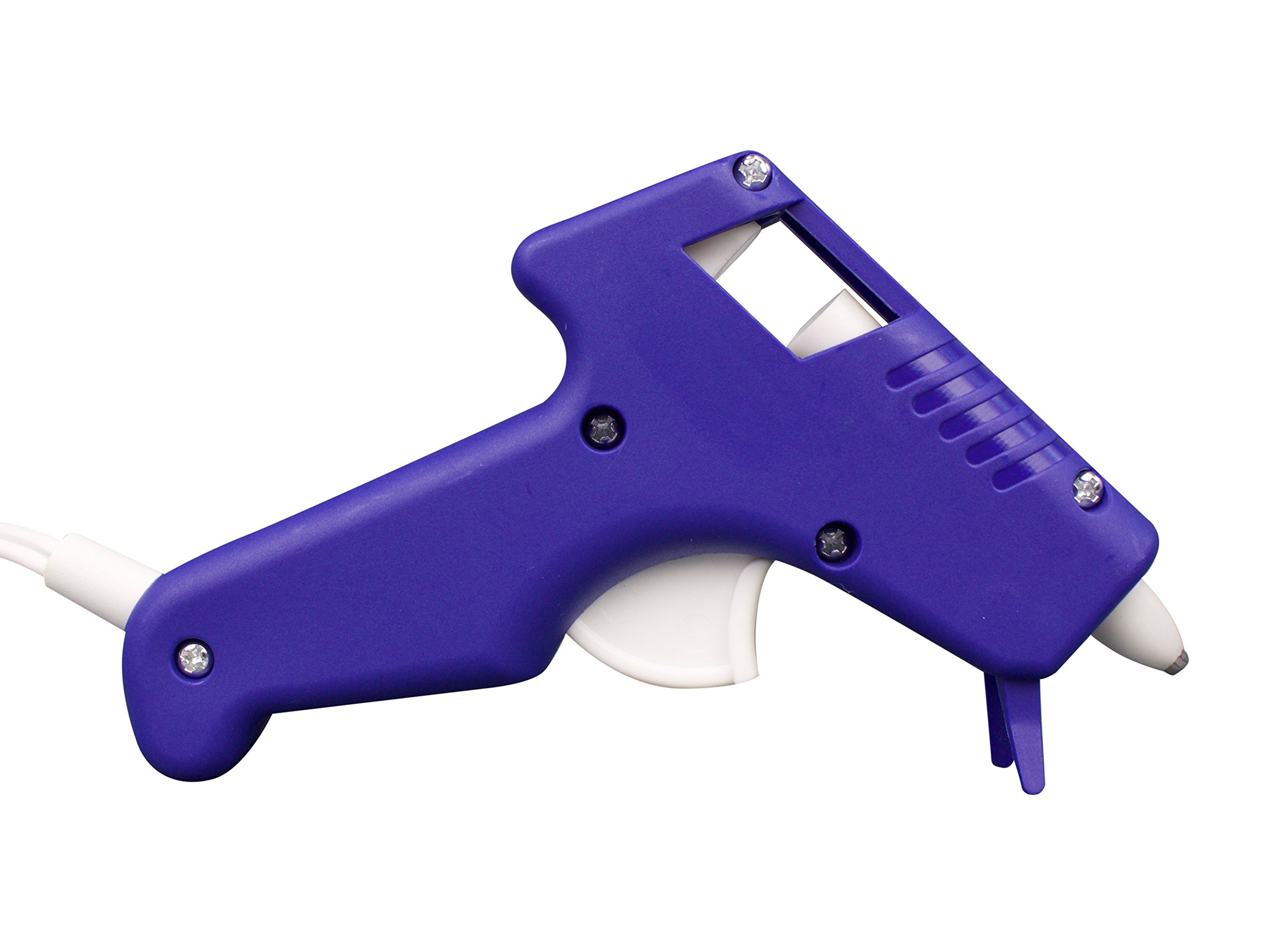 Craft Smart Mini High Temperature Glue Gun with Insulated Nozzle - Perfect for DIY Crafts, Home Repairs & Woodworking Projects