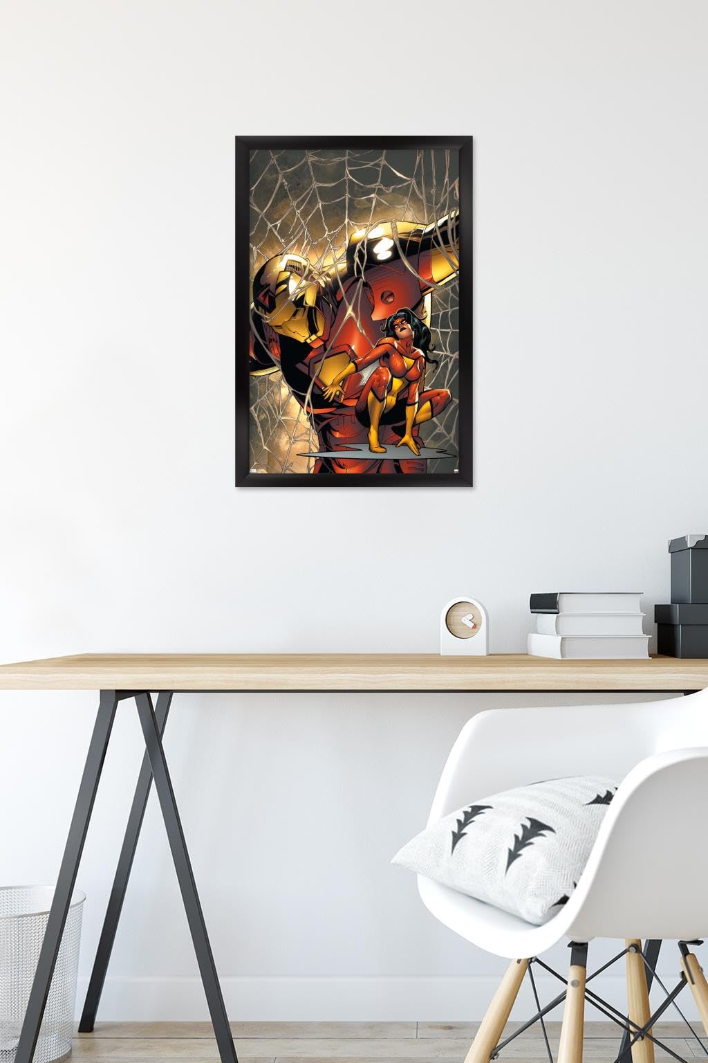 Marvel Comics Spider Woman & Iron Man #10 Wall Poster - 22.4