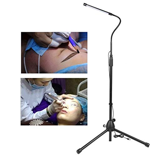 LED Tattoo & Beauty Desk Lamp - Portable Clip-On Light for Eyebrow Tattooing, Manicure, Eyelash Extensions, Reading & Makeup | Perfect for Salon, Home & Office Use