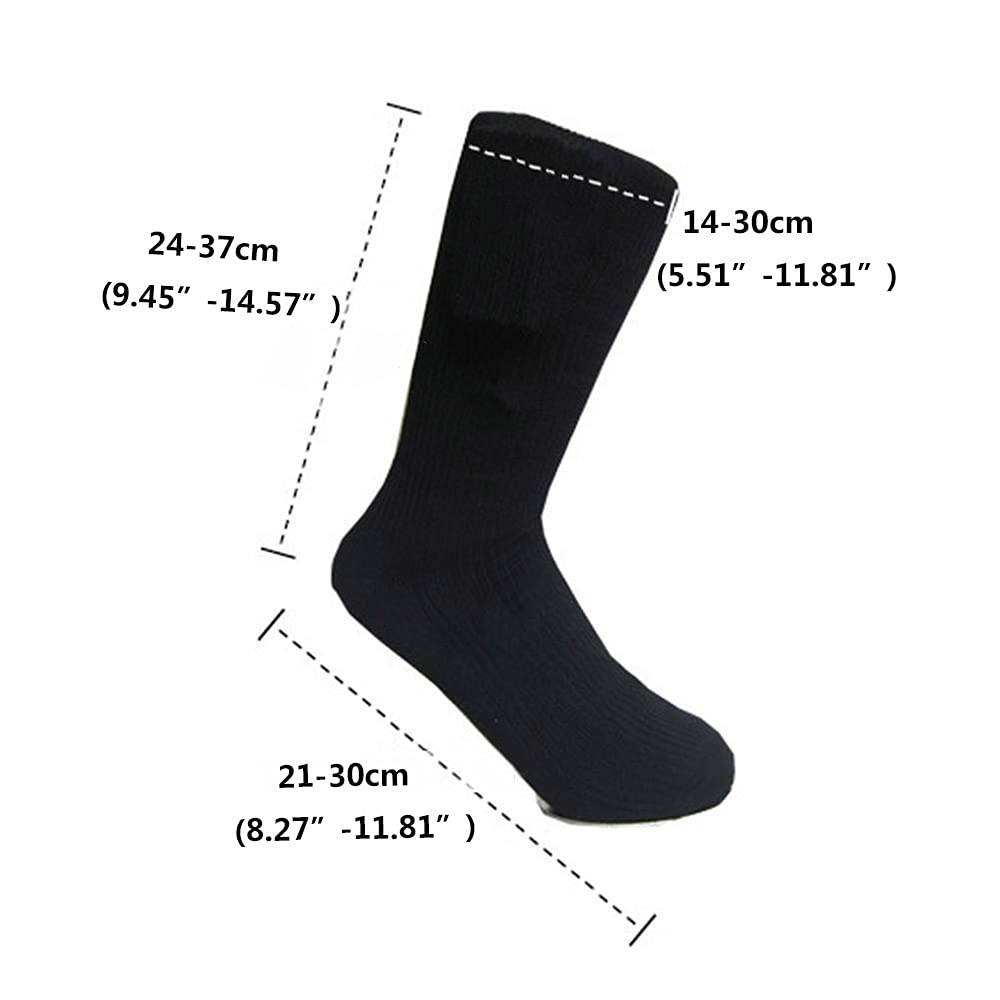 Rechargeable Heated Socks for Men & Women - Electric Thermal Warming Socks for Outdoor Activities, Cycling, Hiking & Winter Sports - Stay Warm in Cold Weather