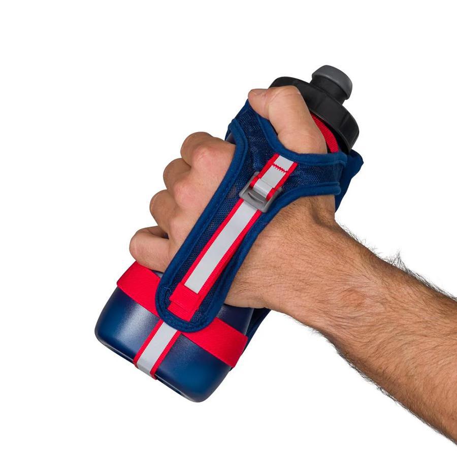 QuickSqueeze Plus 22oz Handheld Water Bottle - Leak Proof & Easy Squeeze Design for Gym, Hiking, Cycling & Outdoor Sports