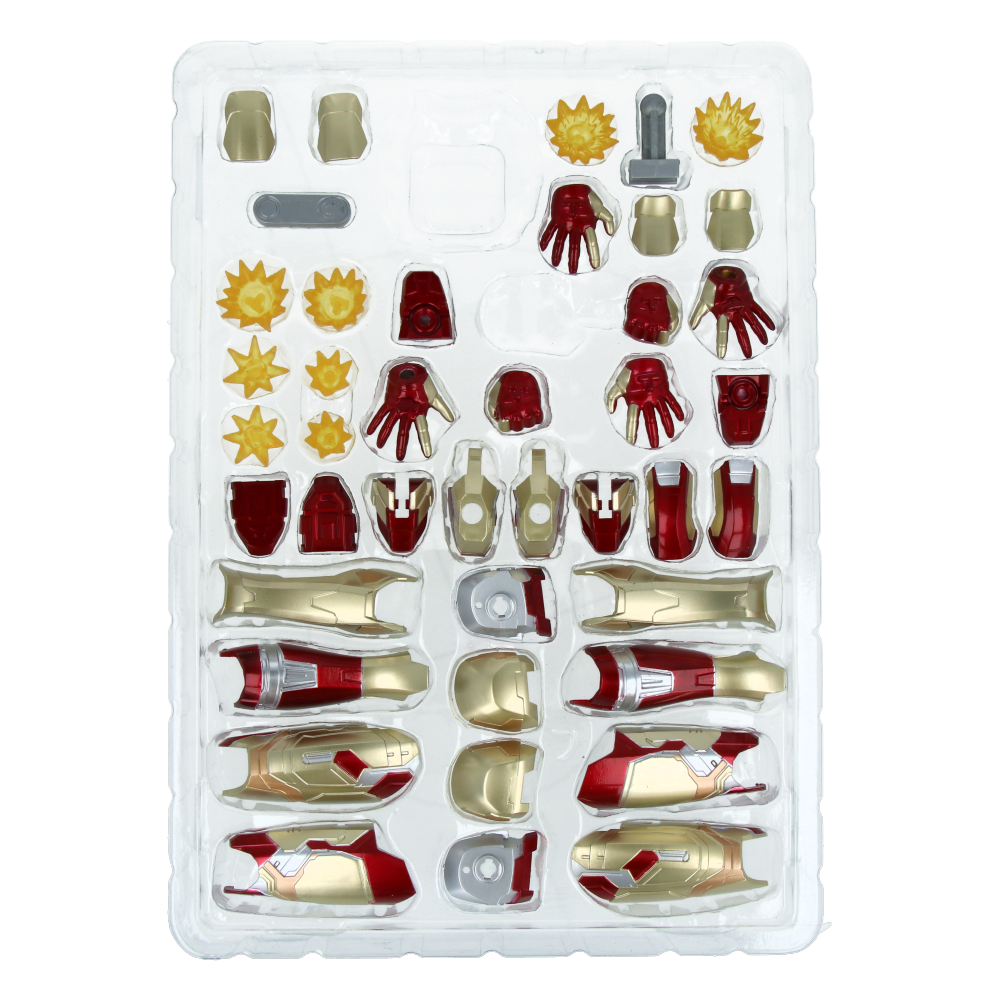 Iron Man MK42 Model Kit 1/7 Scale - Premium Collectible Figure from Iron Man 3 Movie - Perfect for Marvel Fans, Model Builders & Display Collections