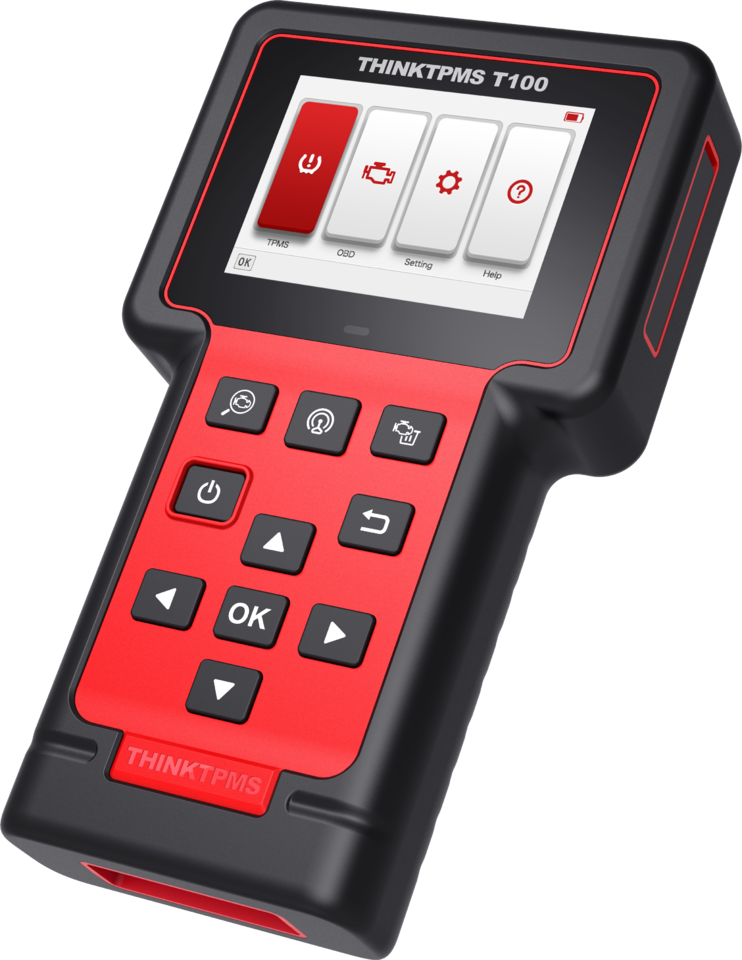 THINKTPMS T100 TPMS Programming Scan Tool - Professional Automotive Tire Pressure Sensor Diagnostic Equipment for Cars, Trucks & SUVs - Perfect for Mechanics & DIY Enthusiasts
