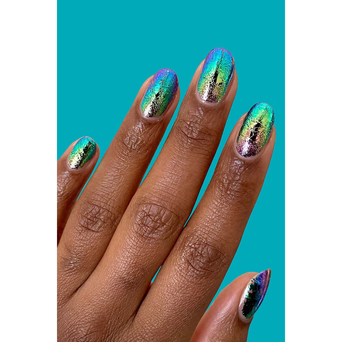 Cirque Colors Nail Art Transfer Foil - Oil Slick Set for Stunning Nail Designs | DIY Manicure & Professional Salon Use