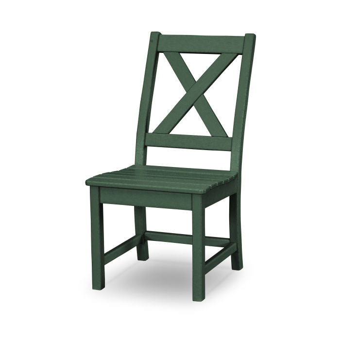 POLYWOOD Braxton Outdoor Dining Chair - Weather-Resistant, Durable & Comfortable - Perfect for Patio, Deck, Poolside & Garden Use
