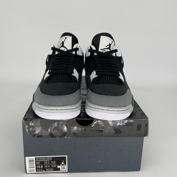 AIR JORDAN 4 FEAR Basketball Shoes Men's Size 11 Black FQ8138-002 - Perfect for Streetwear & Court Performance