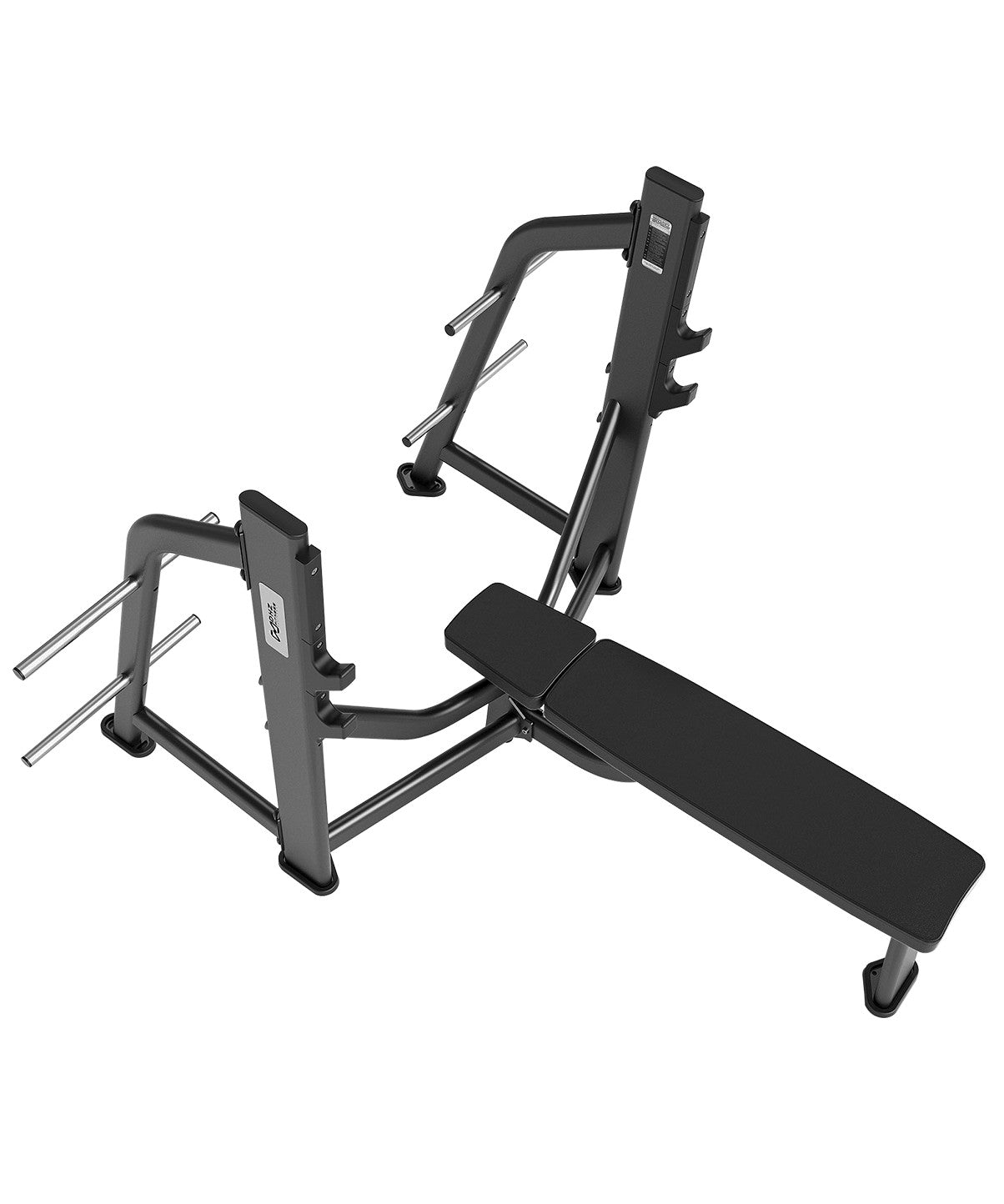 Premium Olympic Flat Bench Press for Weightlifting & Strength Training - Heavy Duty Home Gym Equipment for CrossFit, Powerlifting & Bodybuilding Workouts