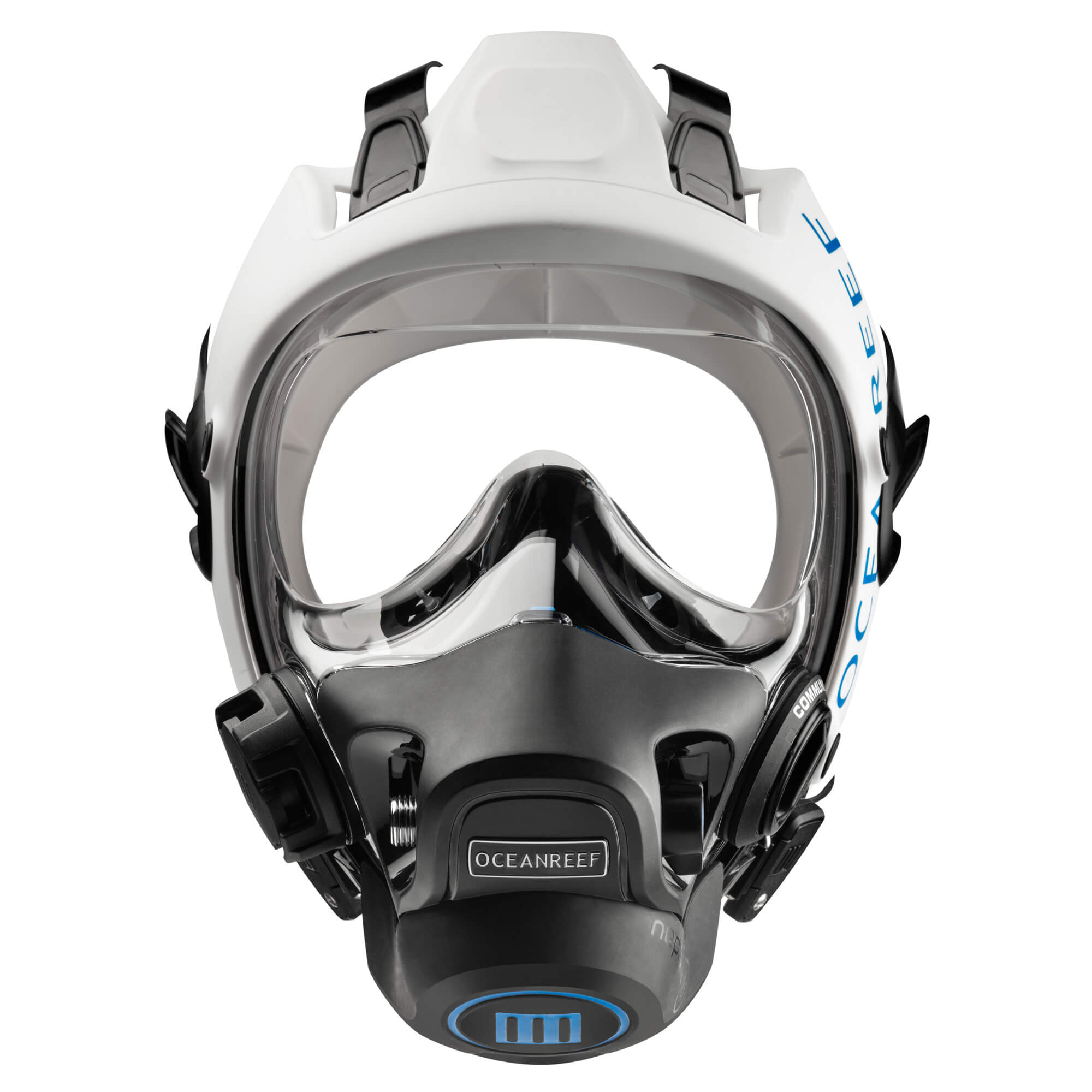 Ocean Reef Space Extender Neptune III Full Face Scuba Diving Mask for Underwater Exploration - Perfect for Deep Sea Diving, Snorkeling, and Marine Photography