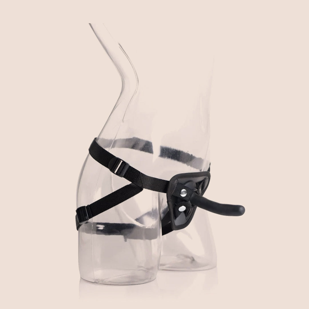 Premium Strap U Pegged Pegging Dildo with Adjustable Harness - Adult Toy for Couples & Solo Play - Perfect for BDSM, Role Play & Spicing Up Your Sex Life