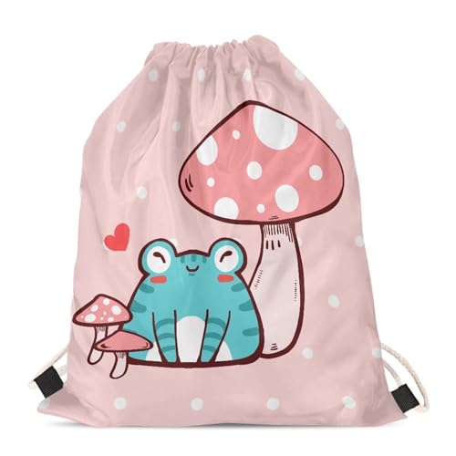 Frog Mushroom Pink 1