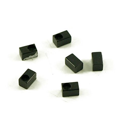 Genuine Floyd Rose String Lock Blocks for Floyd Rose Original Tremolos - Black | Upgrade Your Guitar Bridge for Enhanced Tuning Stability | Perfect for Electric Guitar Players & Professional Musicians