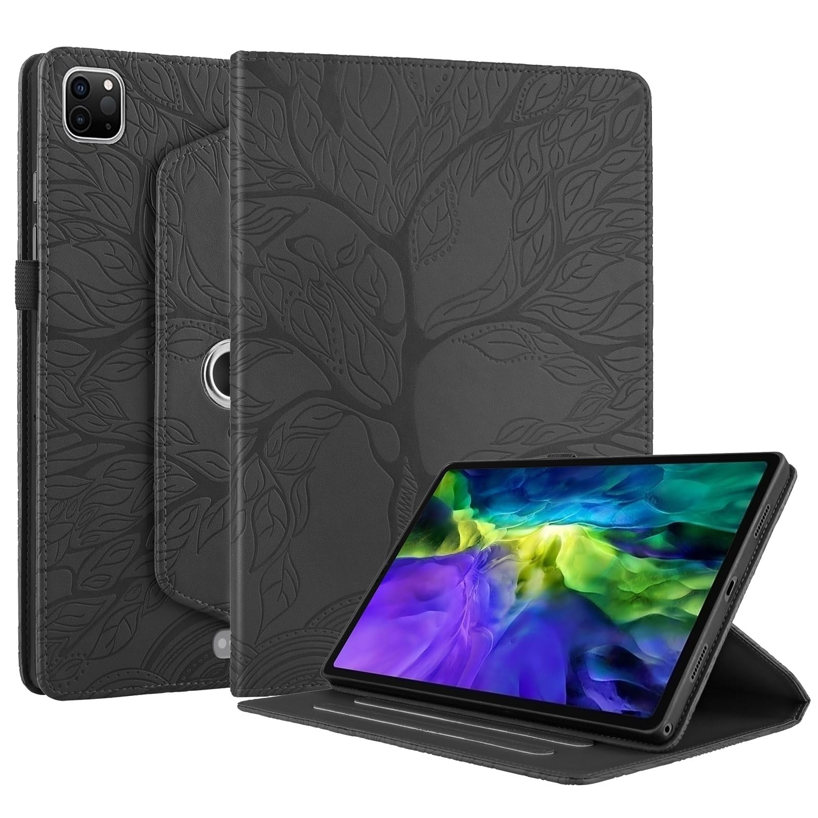 Rotating PU Leather Stand Cover for iPad Air 5th/4th Gen & iPad Pro 11