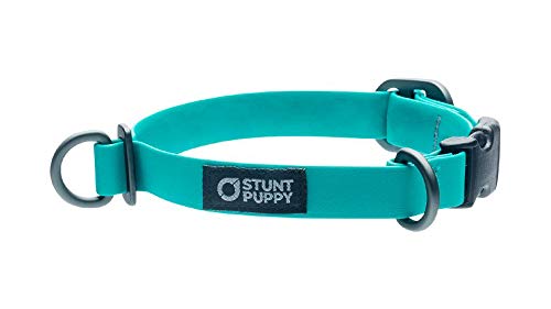 Teal Small Dry Collar for Dogs - Waterproof & Comfortable Pet Neck Protector for Bathing, Grooming, and Outdoor Adventures